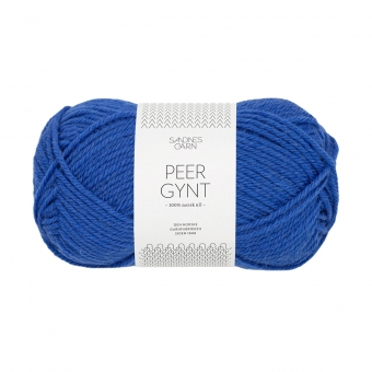 Peer Gynt Sandnes Garn 5845 Dazzling Blue