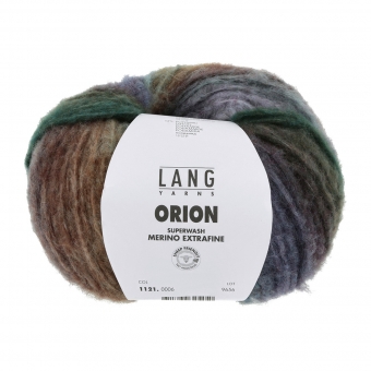 Orion Lang Yarns 06 petrol/lila/braun