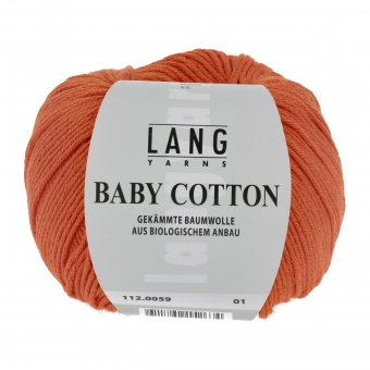 Baby Cotton Lang Yarns 059 ORANGE