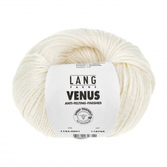 Venus Lang Yarns 01 Weiß