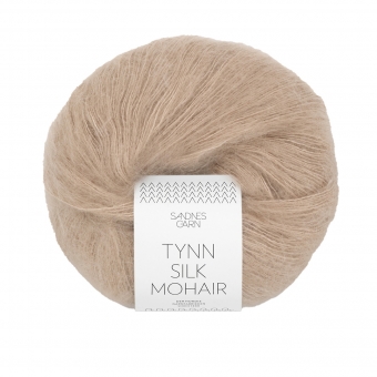 Tynn Silk Mohair Sandnes Garn 3021 Lys Beige