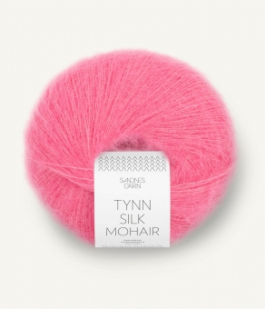 Tynn Silk Mohair Sandnes Garn 4315 Bubblegum Pink