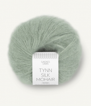 Tynn Silk Mohair Sandnes Garn 8521 Stovet Lys Gronn