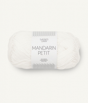 Mandarin Petit Sandnes Garn 1002 Hvit