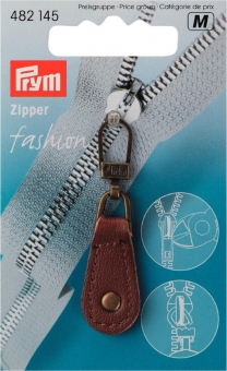 Fashion-Zipper Leder 