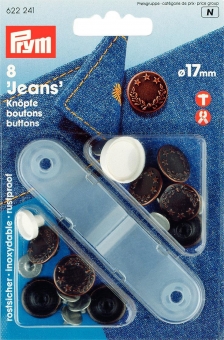 Jeans-Knöpfe 17mm 