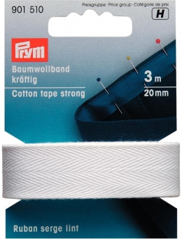 Baumwollband 20mm 