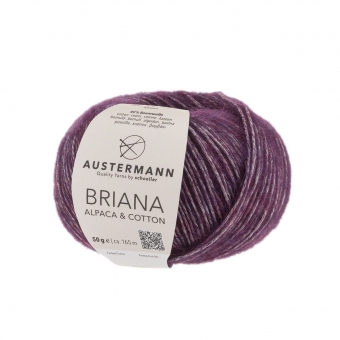 Briana Alpaca & Cotton Austermann 05 brombeer