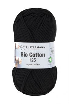 Bio Cotton 125 Austermann 02 schwarz