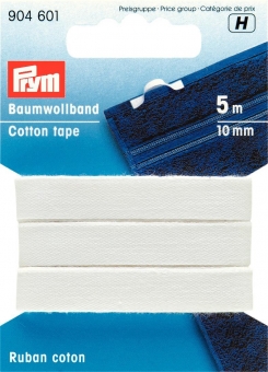 Baumwollband 10mm 