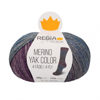 Regia Premium Merino Yak Color 4-ply 8515 Dragonfly Color