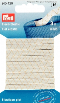 Flach-Elastic 6mm/3m 