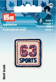 Applikation Label 63 Sports 