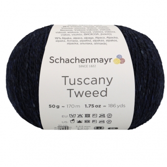 Tuscany Tweed Schachenmayr 50 navy