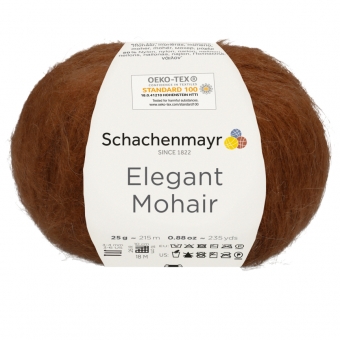 Elegant Mohair Schachenmayr 12 zimt