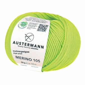 Merino 105 Austermann 362 hellgrün