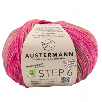 Step 6-fach Irish Color 150g Austermann 731 burgunder