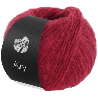 Airy Lana Grossa 16 Kirschrot