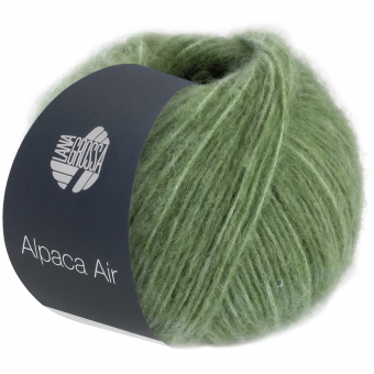 Alpaca Air Lana Grossa 14 Graugrün