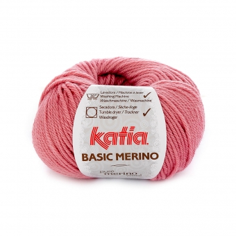 Basic Merino von Katia 26 Mittelrosé