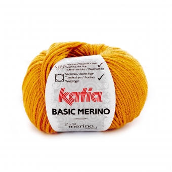 Basic Merino von Katia 41 Senfgelb