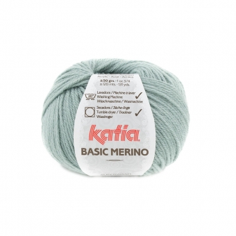 Basic Merino von Katia 80 Weißgrün