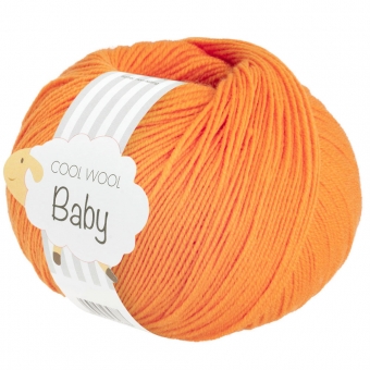 Cool Wool Baby 50g Lana Grossa 318 Mandarin
