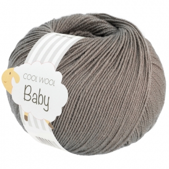 Cool Wool Baby 50g Lana Grossa 324 Perlgrau