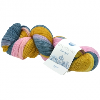 Cool Wool Lace Hand-dyed Lana Grossa 100g 811 Sajra