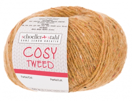 Cosy Tweed Schoeller Stahl 