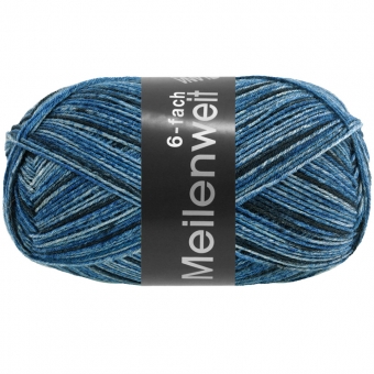 Meilenweit 6-fach Denim Mix Lana Grossa 