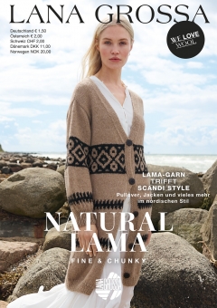 Natural Lama Fine & Chunky Ausgabe 1 Lana Grossa 