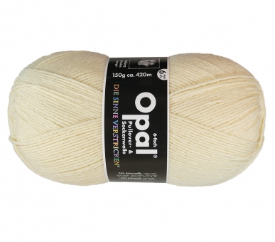 Opal 6-fach Uni 150g 