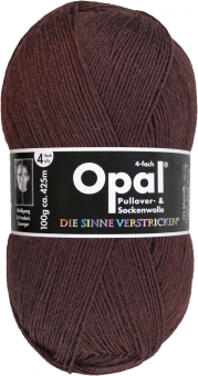 Opal 4-ply Uni 5192 dunkelbraun