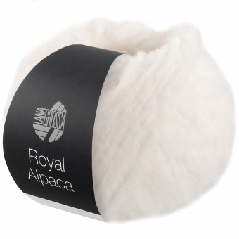 Royal Alpaca Lana Grossa 01 Weiß