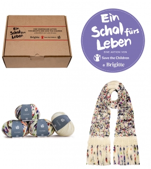 Strickset "Ein Schal fürs Leben 2024" Brigitte / Lana Grossa 