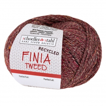 Finia Tweed Recycled Schoeller Stahl 