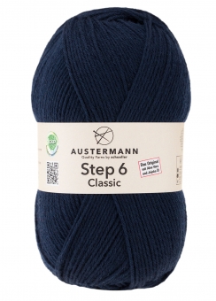 Step 6-ply Classic Uni 150g Austermann 