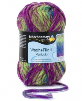 Wash+Filz-it! Multicolor Filzwolle Schachenmayr 
